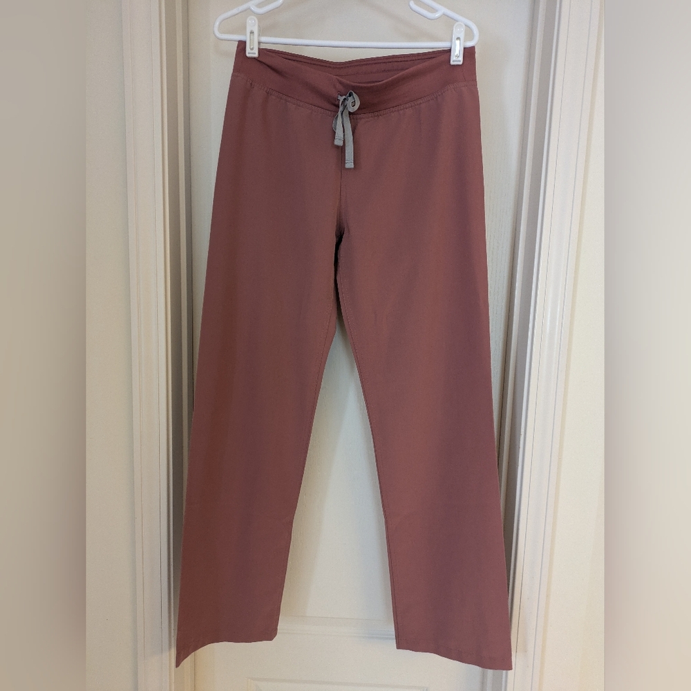 FIGS Mauve Technical Collection Pants Livingston Small